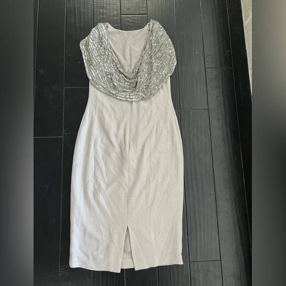 NWT Badgley Mischka sequin dress size 4 - Picture 7 of 8